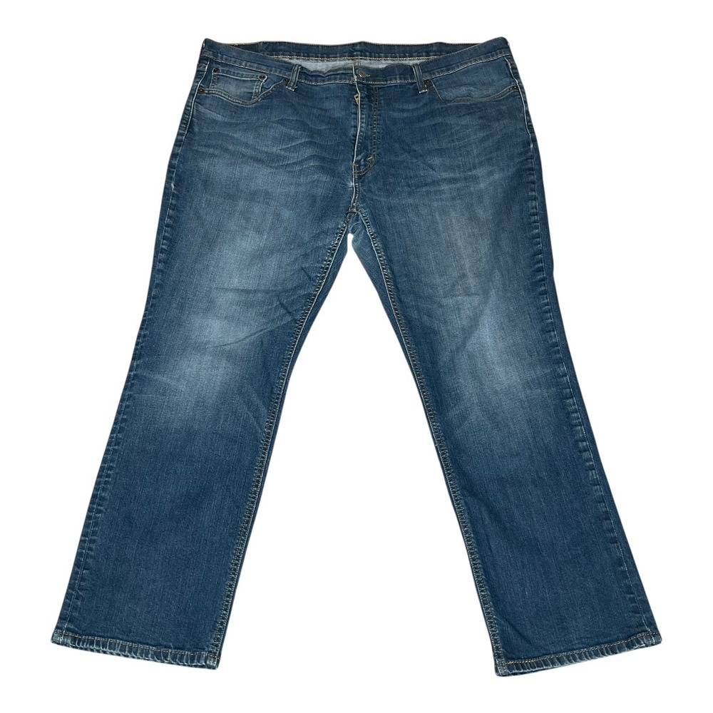 Levi's 541 Mens Athletic Blue Light Wash Denim Jean‎ Size Big Tall  W44 L32